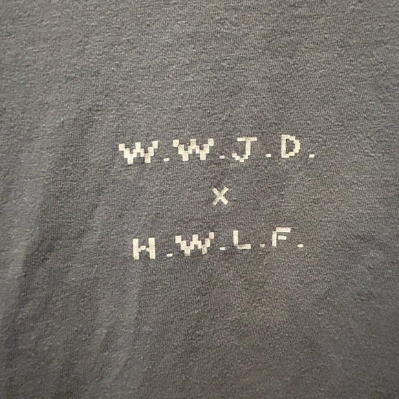 He Would Love First WWJD x HWLF t-shirt - Picture 3 of 3